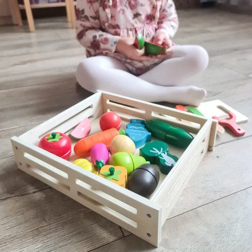 Daržovių medinė pjaustymo lenta 21942