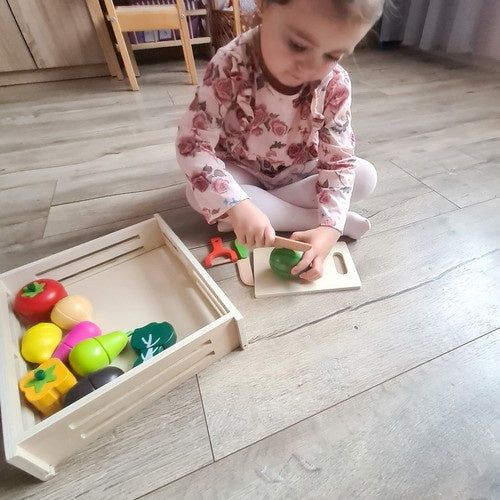 Daržovių medinė pjaustymo lenta 21942