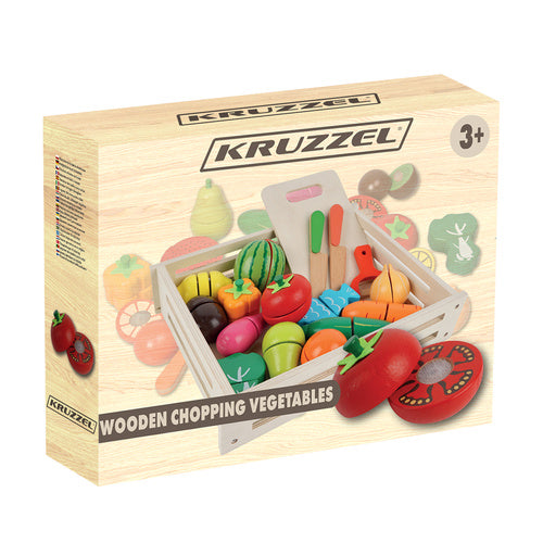 Daržovių medinė pjaustymo lenta 21942