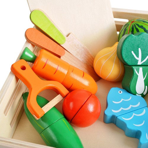 Daržovių medinė pjaustymo lenta 21942