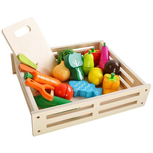 Daržovių medinė pjaustymo lenta 21942