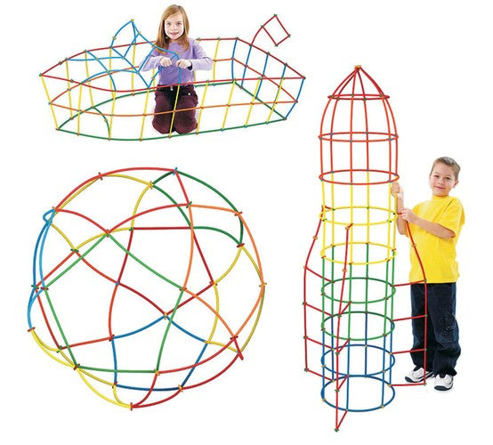 Blokai - šiaudeliai - rinkinys 408 vnt. 22408