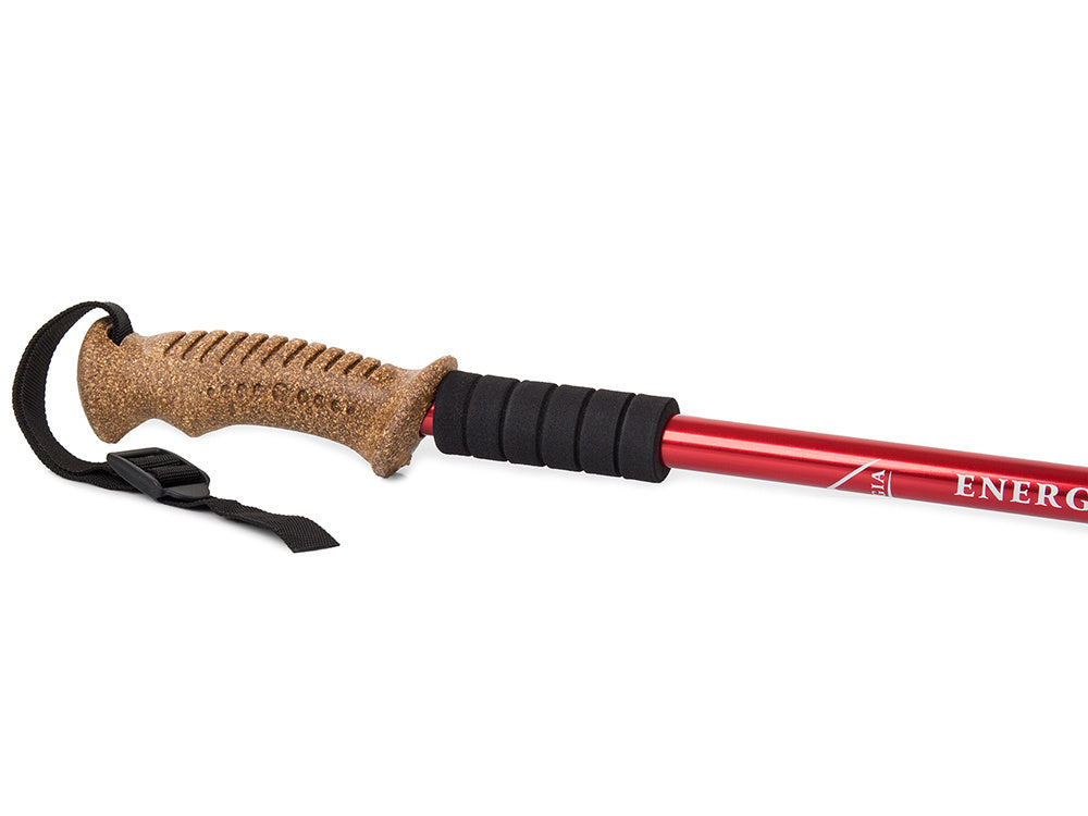 Šiaurietiško ėjimo kamštinė lazda, Raudona, Szín, Piros