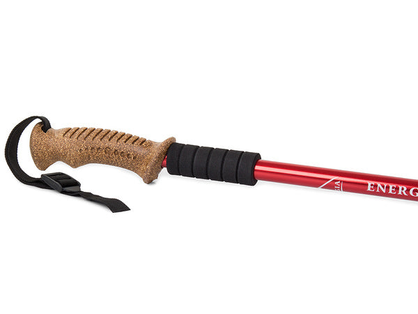 Šiaurietiško ėjimo kamštinė lazda, Raudona, Szín, Piros