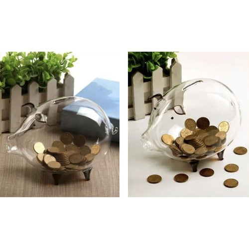 Piggy bank - stiklinė kiaulė Ruhhy 22588