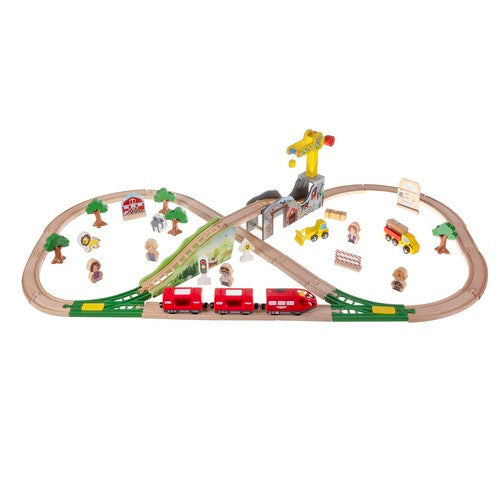 Medinis geležinkelis - Kruzzel takelis 22495