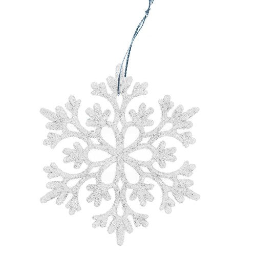 Kalėdų eglutės niekučiai - snaigės 12 vnt. Ruhhy 22516