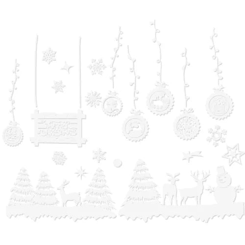 Kalėdiniai langų lipdukai Ruhhy 22253