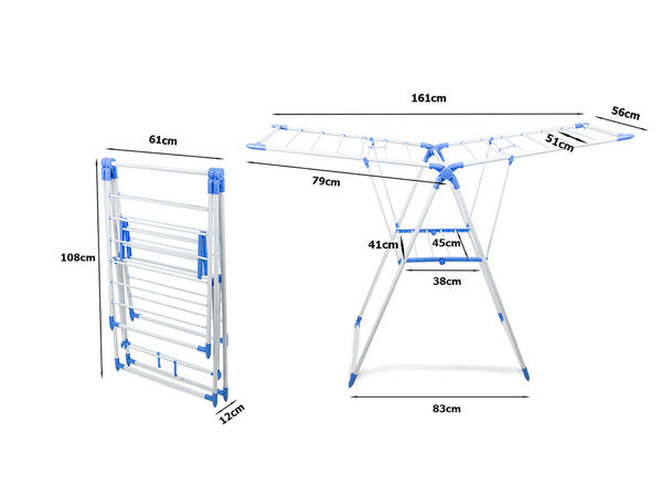 Skalbinių džiovyklė 2 lygių didelė
