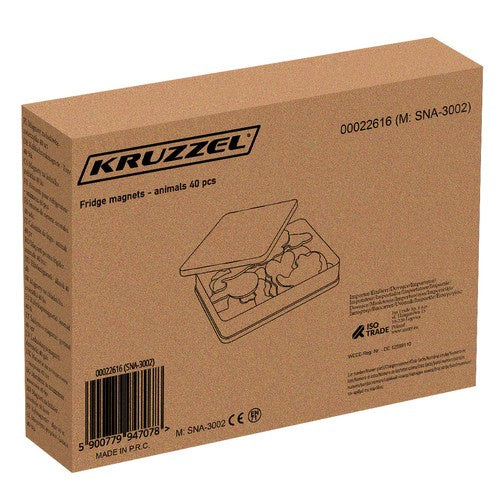 Šaldytuvo magnetai - gyvūnai 40 vnt 22616