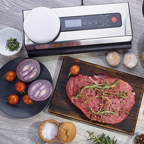 Folijos suvirinimo aparatas su svarstyklėmis ir RUHHY ritinėlių komplektu