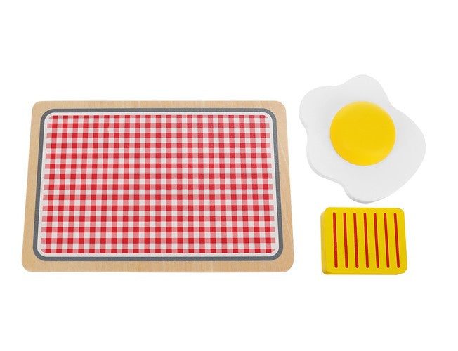 Medinis žaislinis skrudintuvas 22435