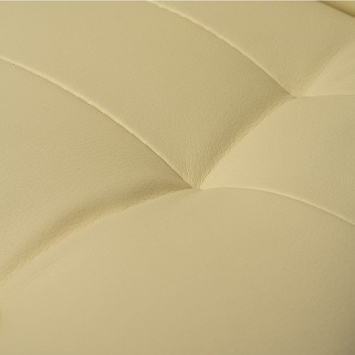 Biuro kėdė su atrama kojoms - smėlio spalvos Malatec 23287