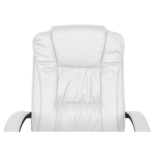 Biuro kėdė eko oda - balta Malatec 23240