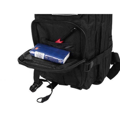 Maža juoda turistinė kuprinė 23089