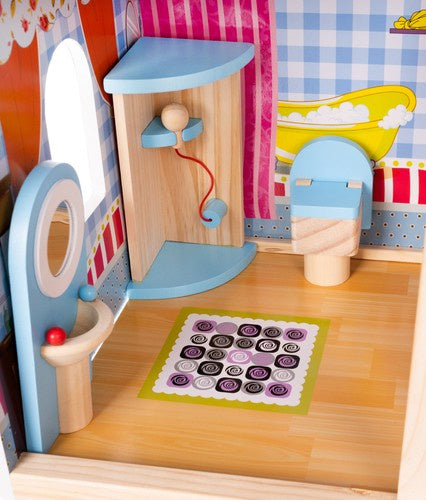 Medinis lėlių namelis - vila D11252