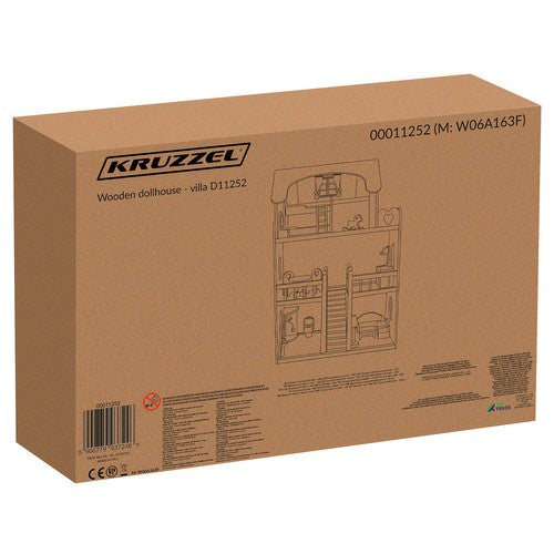 Medinis lėlių namelis - vila D11252