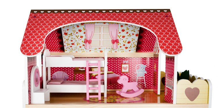 Medinis lėlių namelis - vila D11252