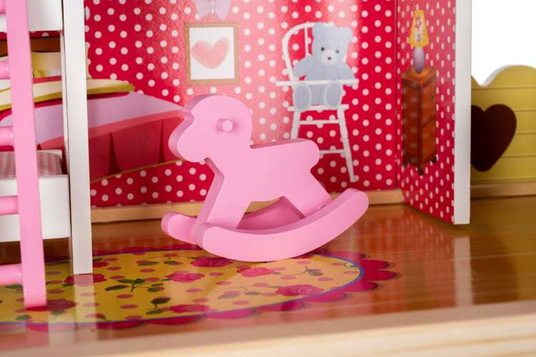 Medinis lėlių namelis - vila D11252