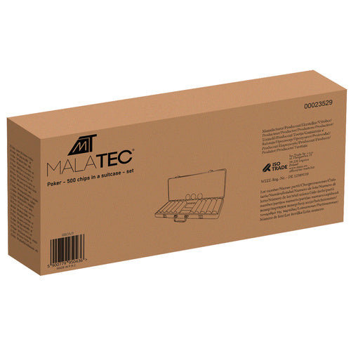 Pokeris – 500 žetonų rinkinys lagamine HQ 23529