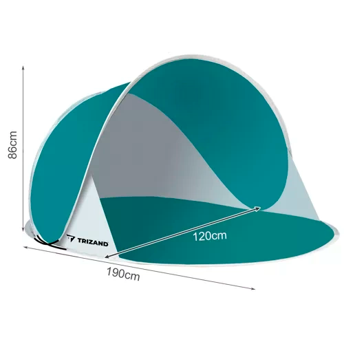 Paplūdimio palapinė 190x86x120cm Trizand 23856