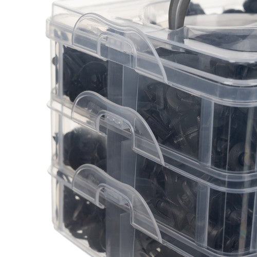 Automobilinių spaustukų rinkinys + traukiklis Xtrobb 24297