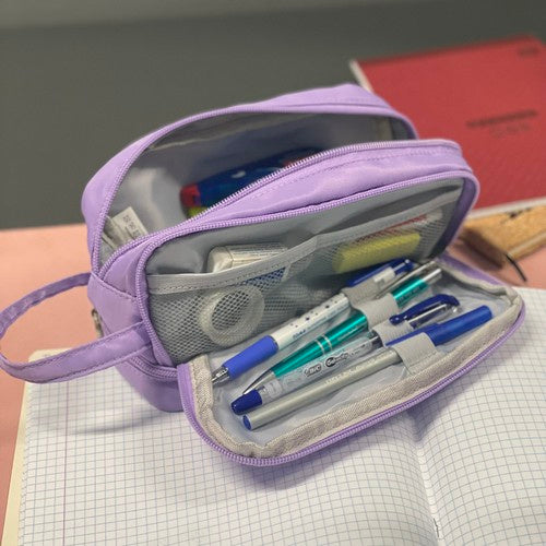 Maaleo 24518 keturių skyrių sulankstomas pieštukų dėklas