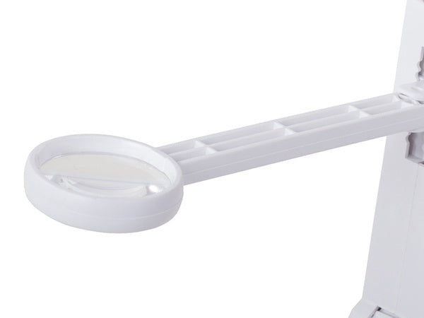 Trečiosios rankos lutteris 10 led smd lutter rankenė 25x