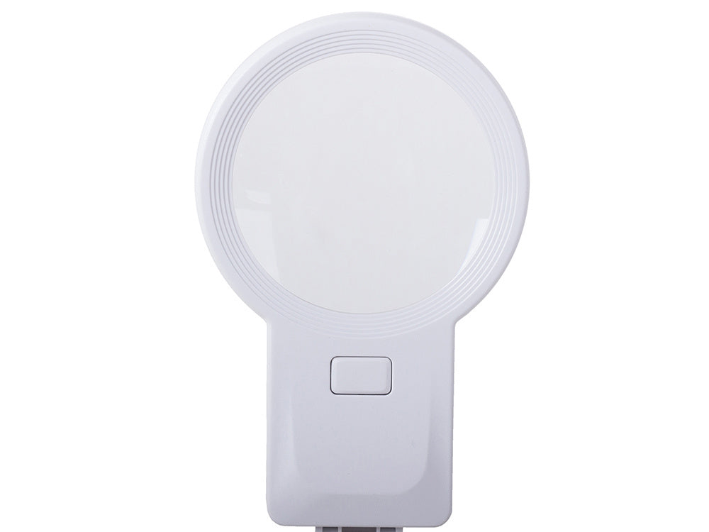 Trečiosios rankos lutteris 10 led smd lutter rankenė 25x