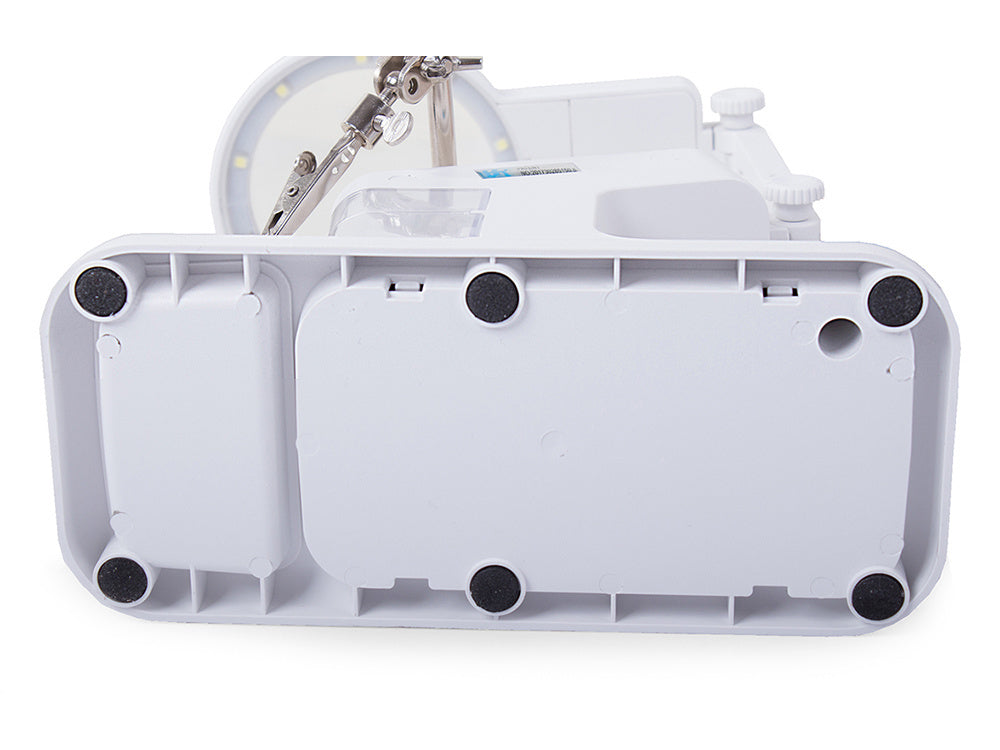 Trečiosios rankos lutteris 10 led smd lutter rankenė 25x