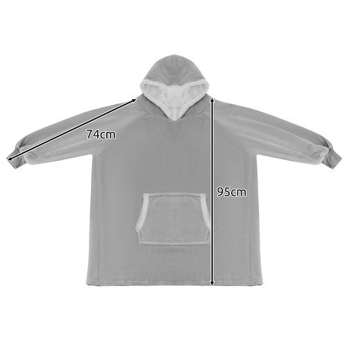 XXL megztinis - pilka antklodė Ruhhy 24402