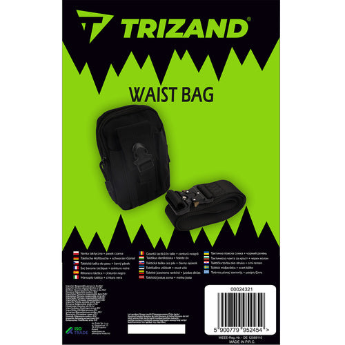 Taktinė juosmens rankinė + juodas diržas Trizand 24321