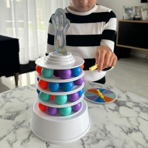 Arkadinis žaidimas „Pingvinas ant bokšto“ Kruzzel 24718