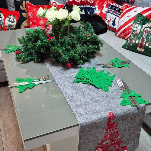 Stalo įrankių dėklas - eglutės, 12 vnt. Ruhhy 24824