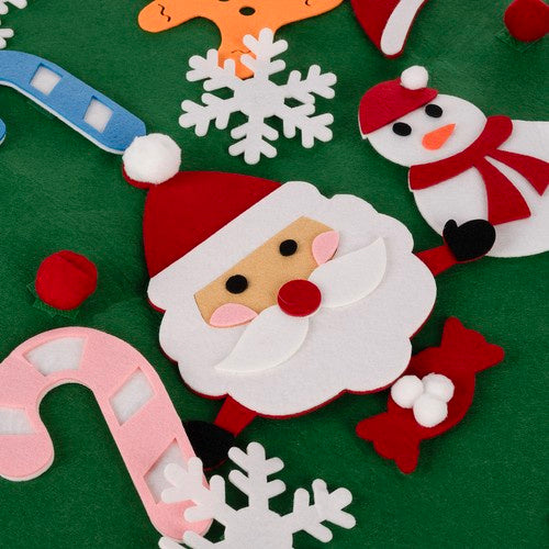 Veltinio eglutė su dekoracijomis 24856