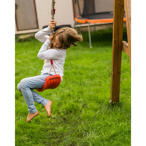 Plastikinės sūpynės - raudonos 23555