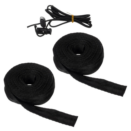 Turistinis hamakas su brezentu ir tinkleliu nuo uodų 260x140 cm