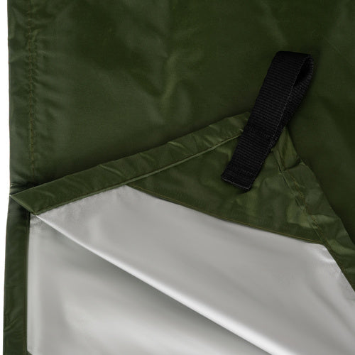 Turistinis hamakas su brezentu ir tinkleliu nuo uodų 260x140 cm