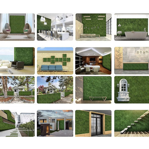 Dirbtinė gyvatvorė balkonui 0,4x0,6cm Gardlov25390