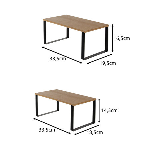 Bambuko virtuvės lentyna - 2 vnt Ruhhy 25661