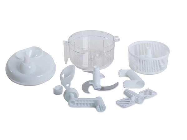 Daržovių smulkintuvas maišytuvas rankinis salotų smulkintuvas