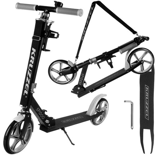 Spidoo paspirtukas pilkas Kruzzel 25629