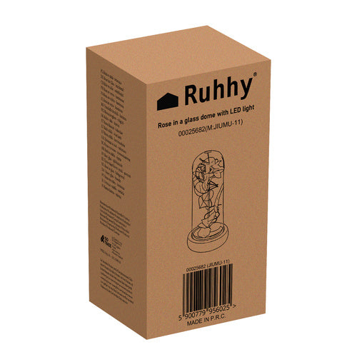 Rožė stiklinėje - spindinti Ruhhy 25682