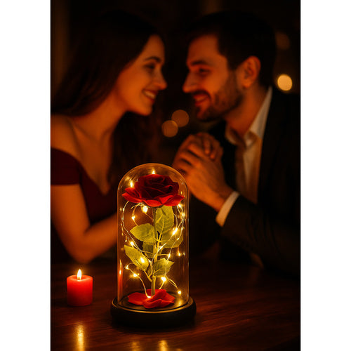 Rožė stiklinėje - spindinti Ruhhy 25682