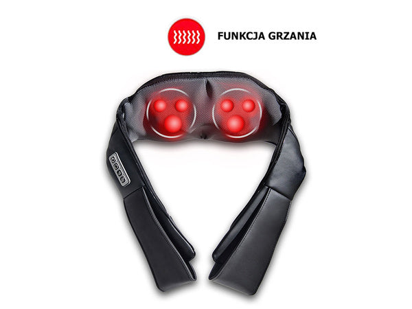 Kaklo kaklo masažuoklis nugaros kūno 3d shiatsu nugaros