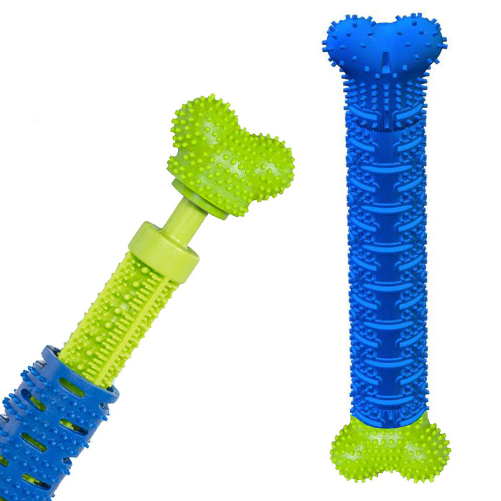 Šunų kramtomasis dantų šepetėlis šunų žaislas