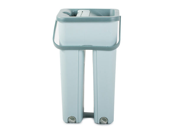 Rotacinis plokščias šluostės dviejų kamerų šluostymo kibiras