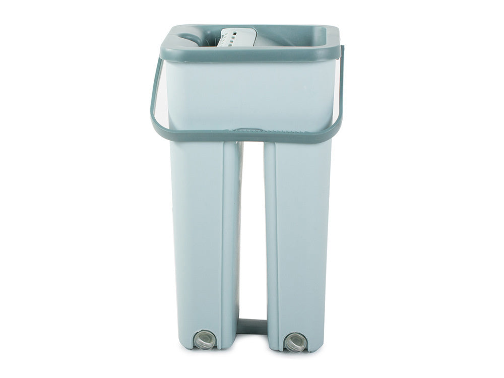 Rotacinis plokščias šluostės dviejų kamerų šluostymo kibiras