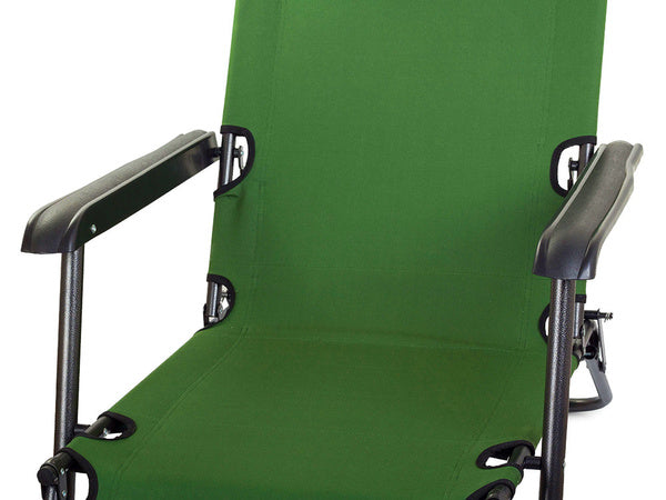 Sodo paplūdimio gultas sulankstomas pagalvėlė gravitacija sustiprinta minkšta, Žalia, Szín, Zöld