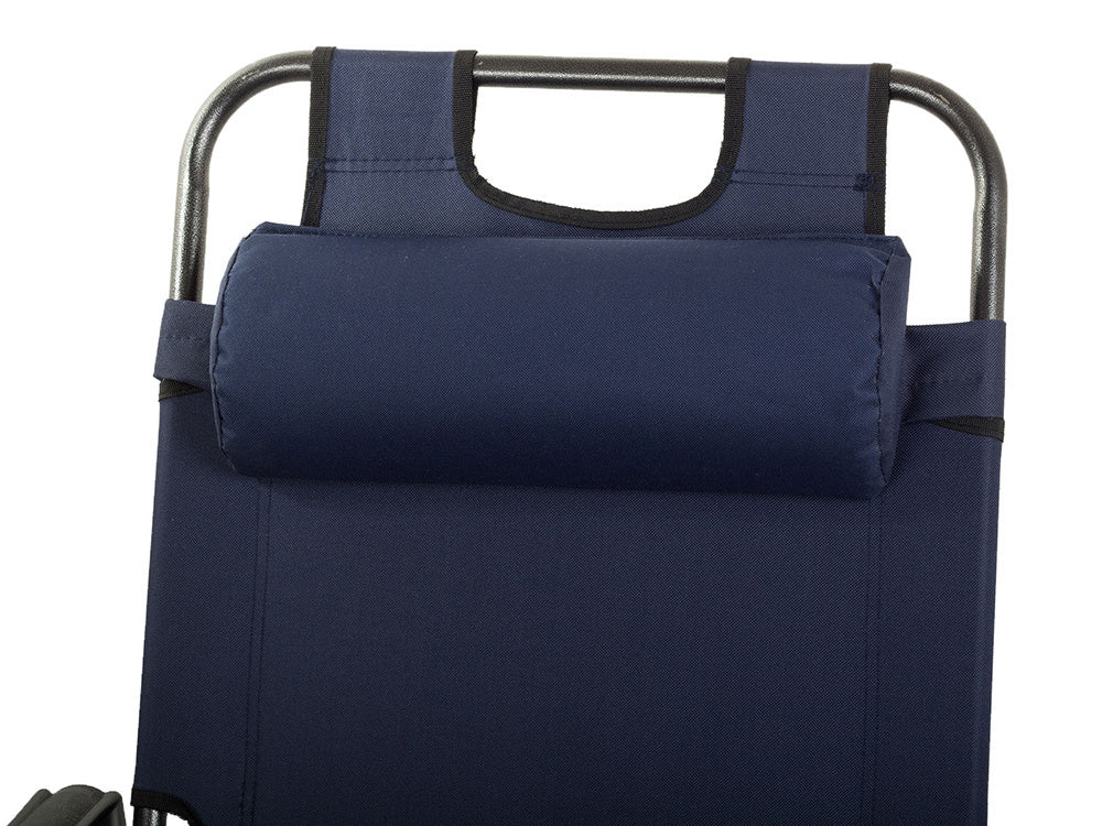 Sodo paplūdimio gultas sulankstomas pagalvėlė gravitacija sustiprinta minkšta, Navy, Szín, Haditengerészet